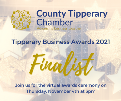Rívesci announced as County Tipperary Chamber Business Awards Finalist 2021